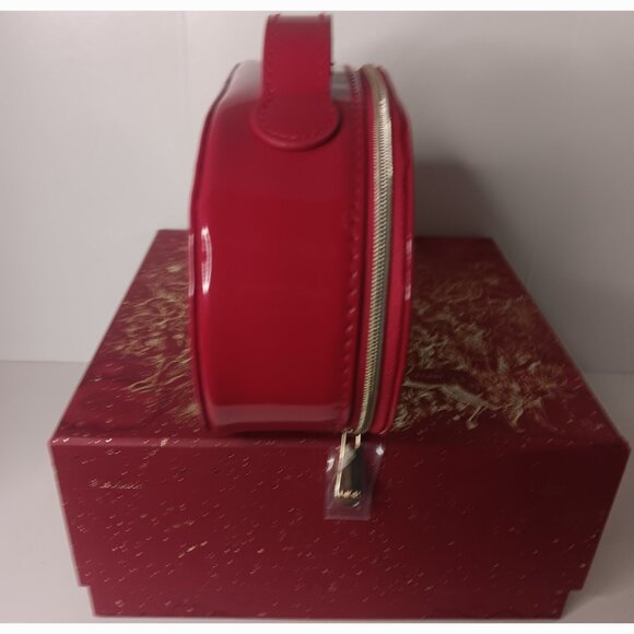 TWO DIOR RED PATENT VANITY CASE / PLEASE READ DESCRIPTION - Picture 10 of 16